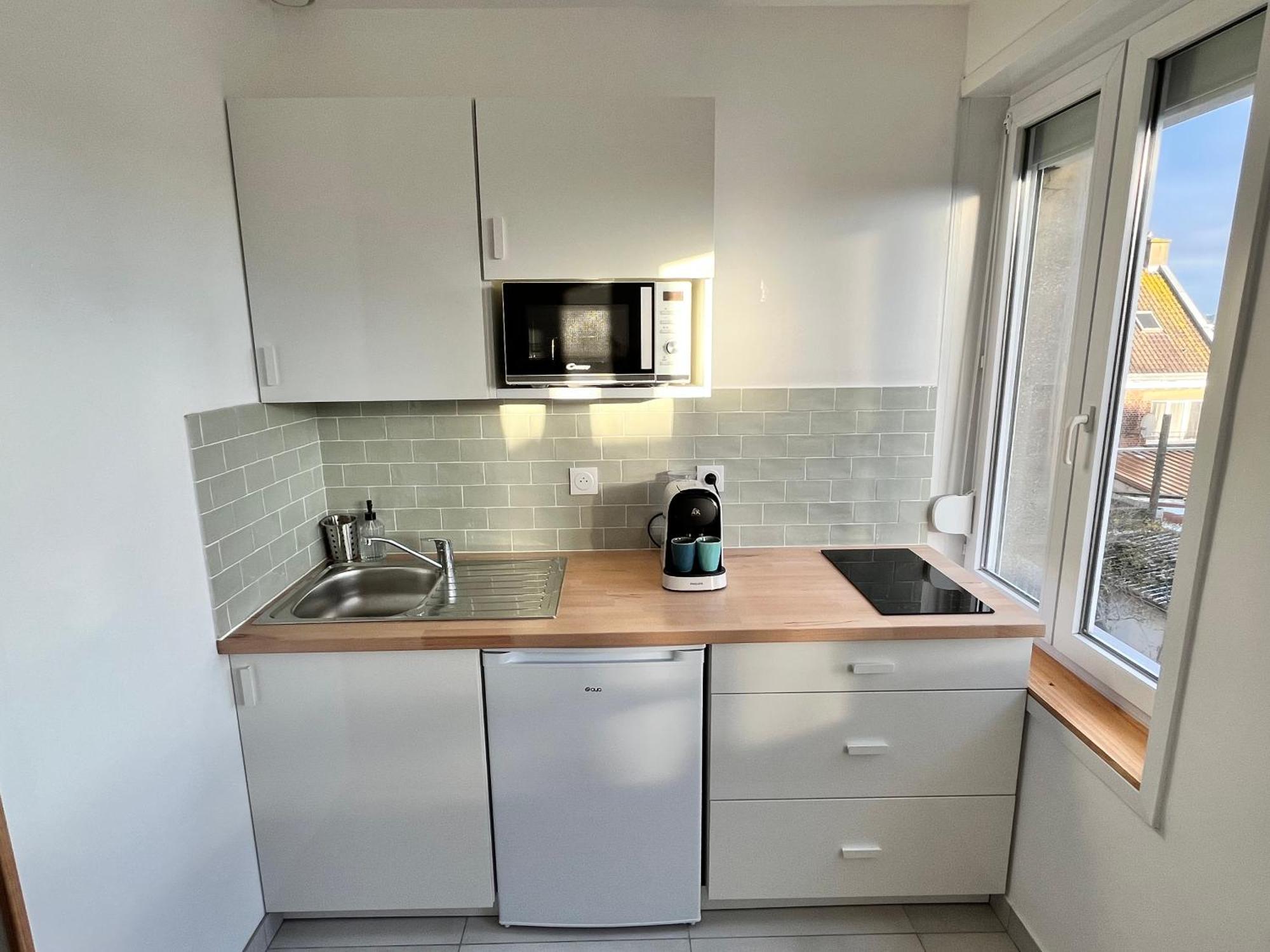 Les Appartements D'Ostende Calais Bagian luar foto